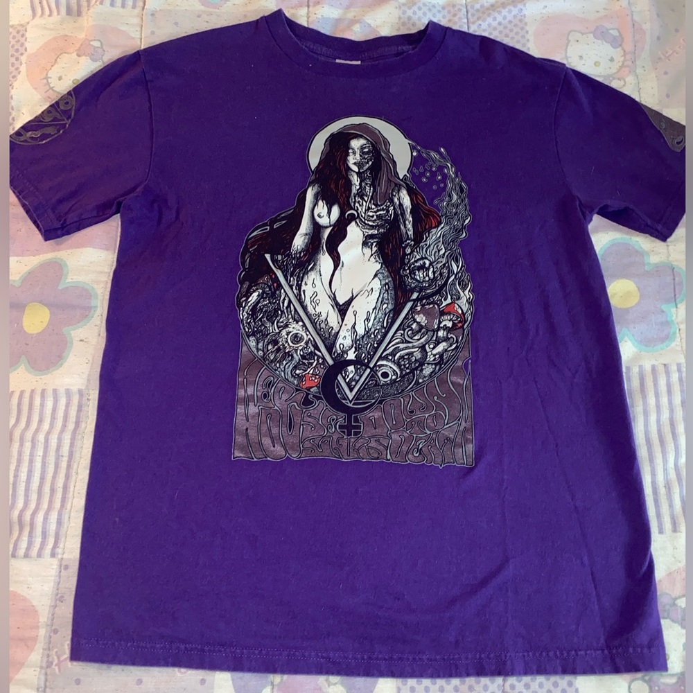 Her house sinks down to death naked woman shirt💀🖤 Jess and the Ancient Ones band